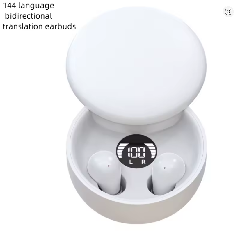 AI Translation Wireless Earbuds 5.4 – Sleep & Sound Redefined ✅