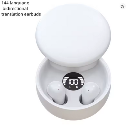 AI Translation Wireless Earbuds 5.4 – Sleep & Sound Redefined ✅