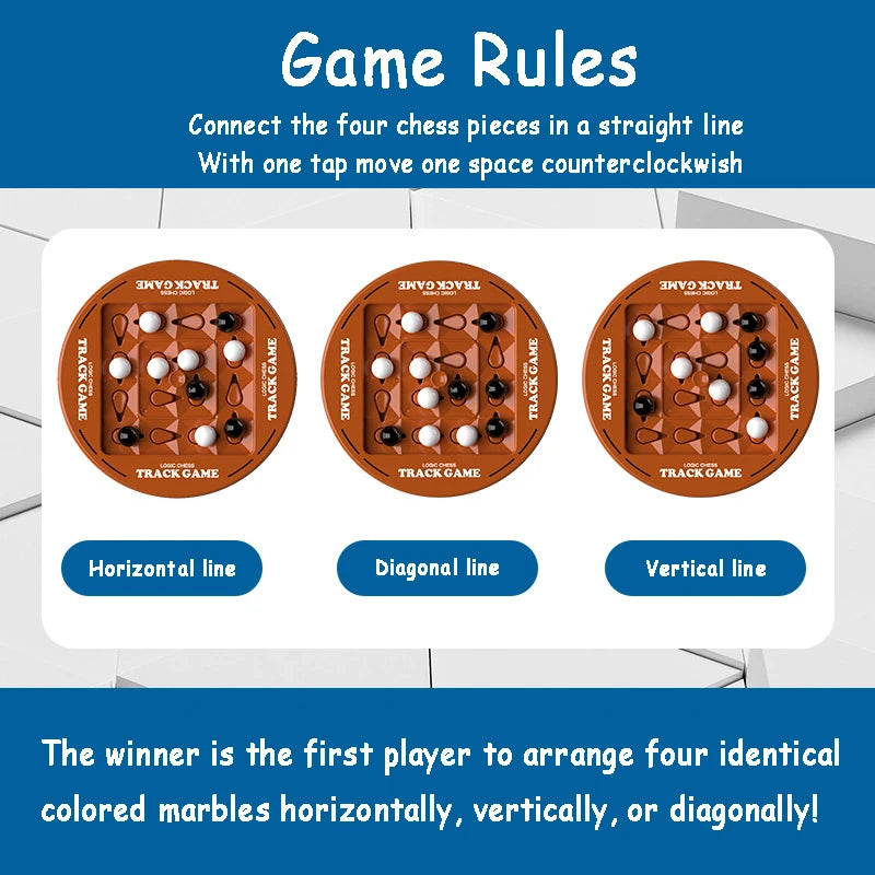 Smart Rotating Connect 4 – Educational Logic Strategy Game | CE/3C Certified ✅